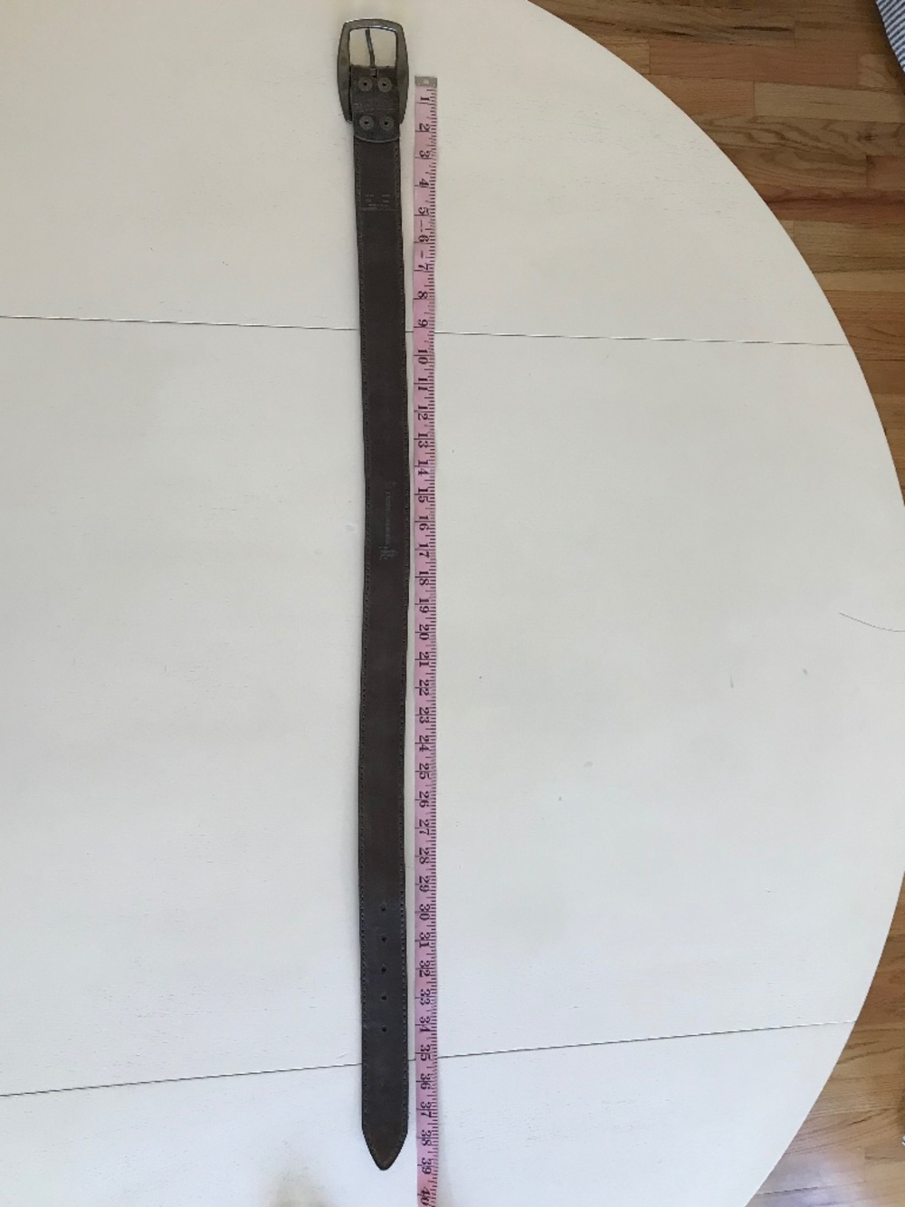 FRYE LEATHER STUDDED BOHO-WESTERN CHIC BELT - Picture 7 of 12